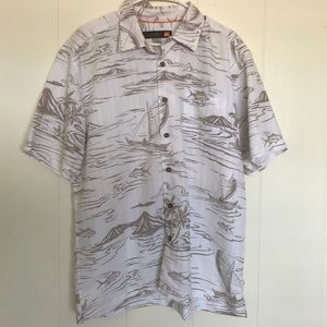 QUIKSILVER aloha shirt